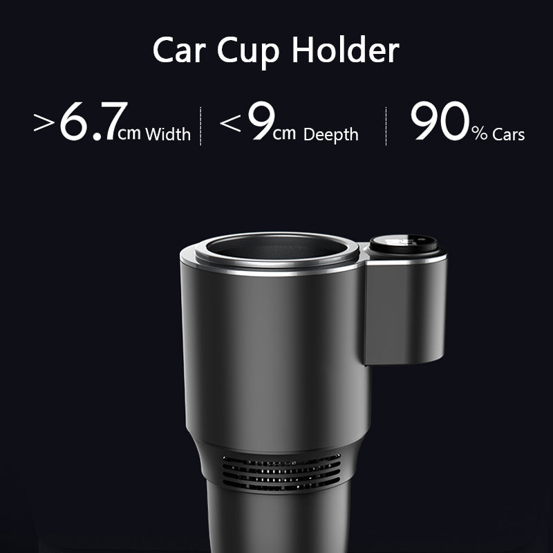Insulated Car Cup Holder Heater Cooler