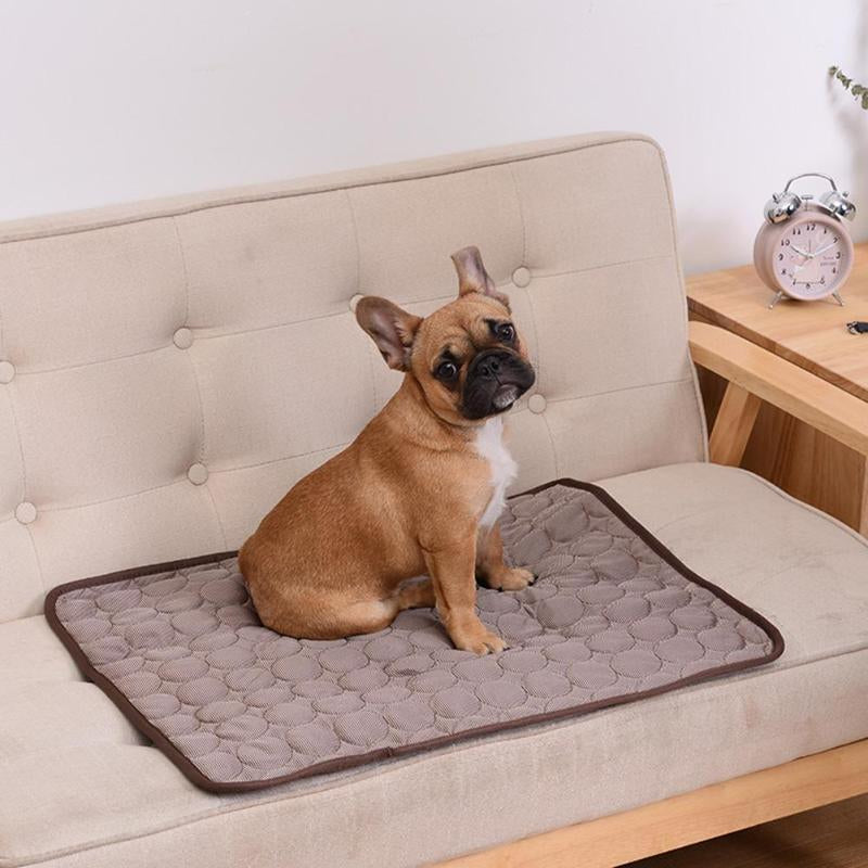 Portable Pet Cooling Mat for Dogs Cats Heat Relief - Luxicro