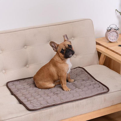 Portable Pet Cooling Mat for Dogs Cats Heat Relief - Luxicro