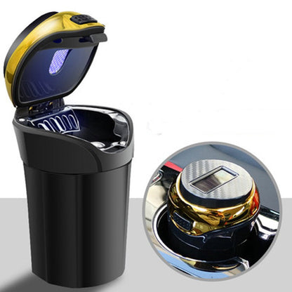 Premium Stainless Car Ashtray with LED Light