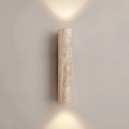 Rustic Rock LED Indoor Wall Lamp
