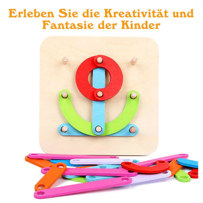 Learning Wooden Building Block Set