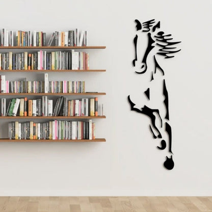 Beautiful Horse Wall Mirror Sticker Decor - Luxicro