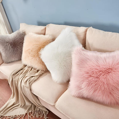 Plush Sofa Pillow Covers - Luxicro