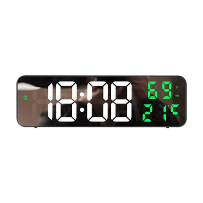 Accurate LED Wall Clock with Temp and Humidity Display