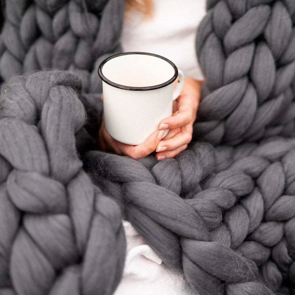 Soft Large 1000g Wool Yarn for Warm Blankets