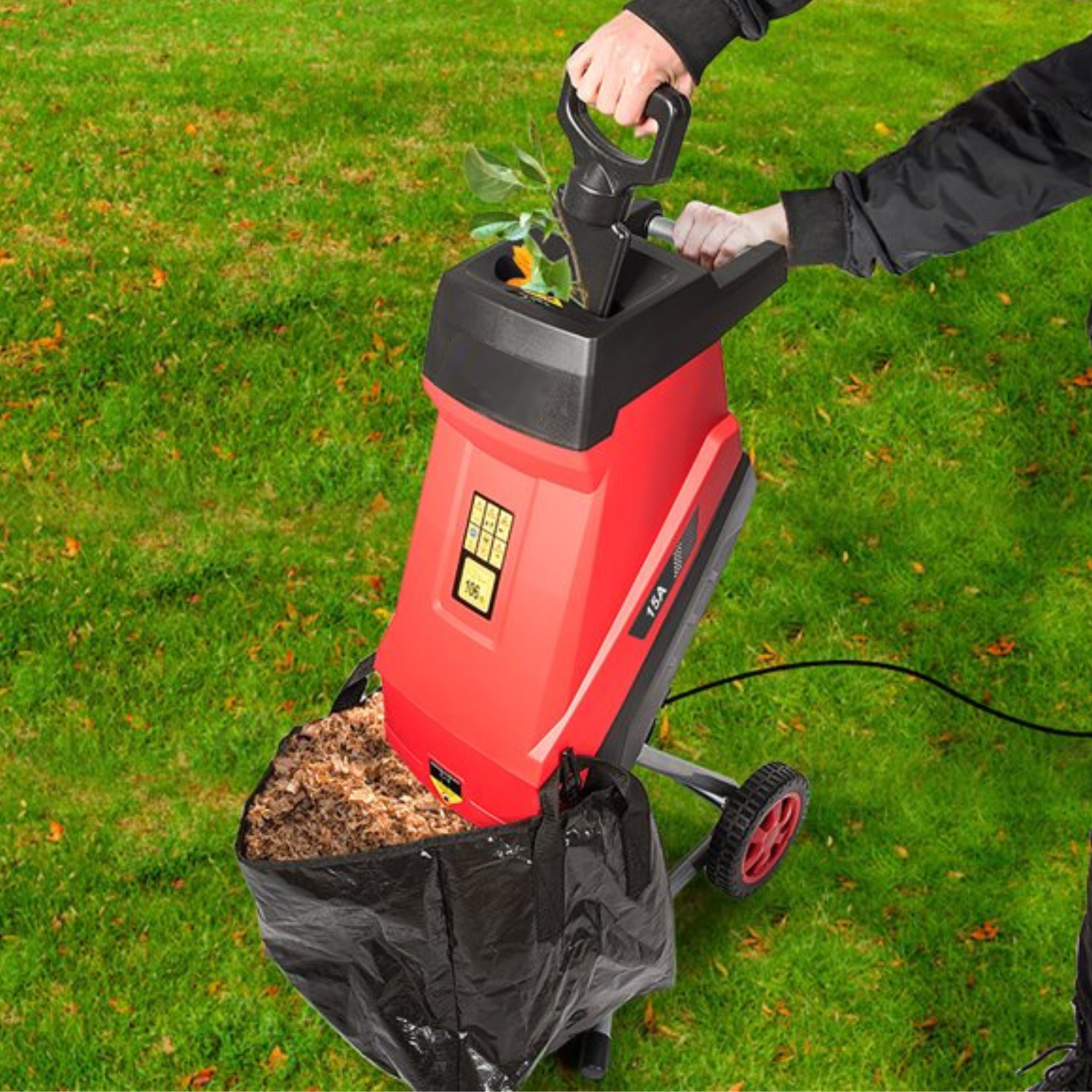 Powerful Garden Wood Chipper Leaf Shredder Machine - Luxicro
