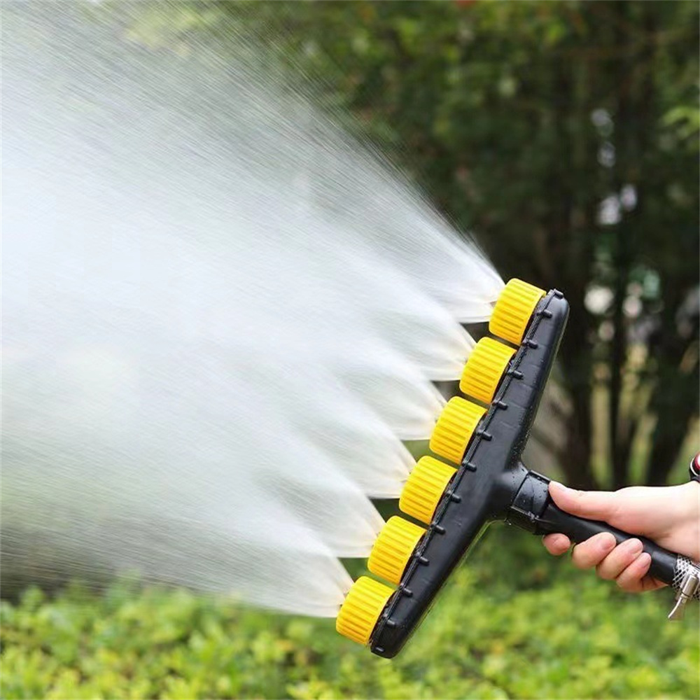 Heavy Duty Adjustable Spray Nozzle Hose Adapter