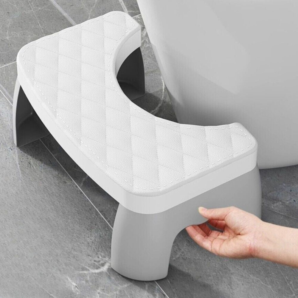 Anti-Slip Folding Toilet Step Stool Bathroom Aid