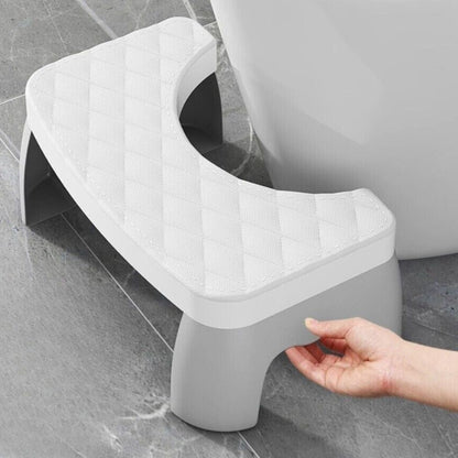 Anti-Slip Folding Toilet Step Stool Bathroom Aid