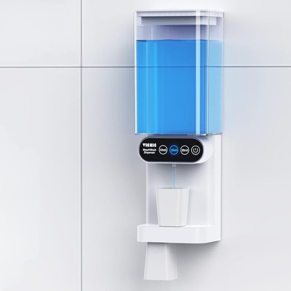 Easy Install Manual Mouthwash Dispenser - Luxicro