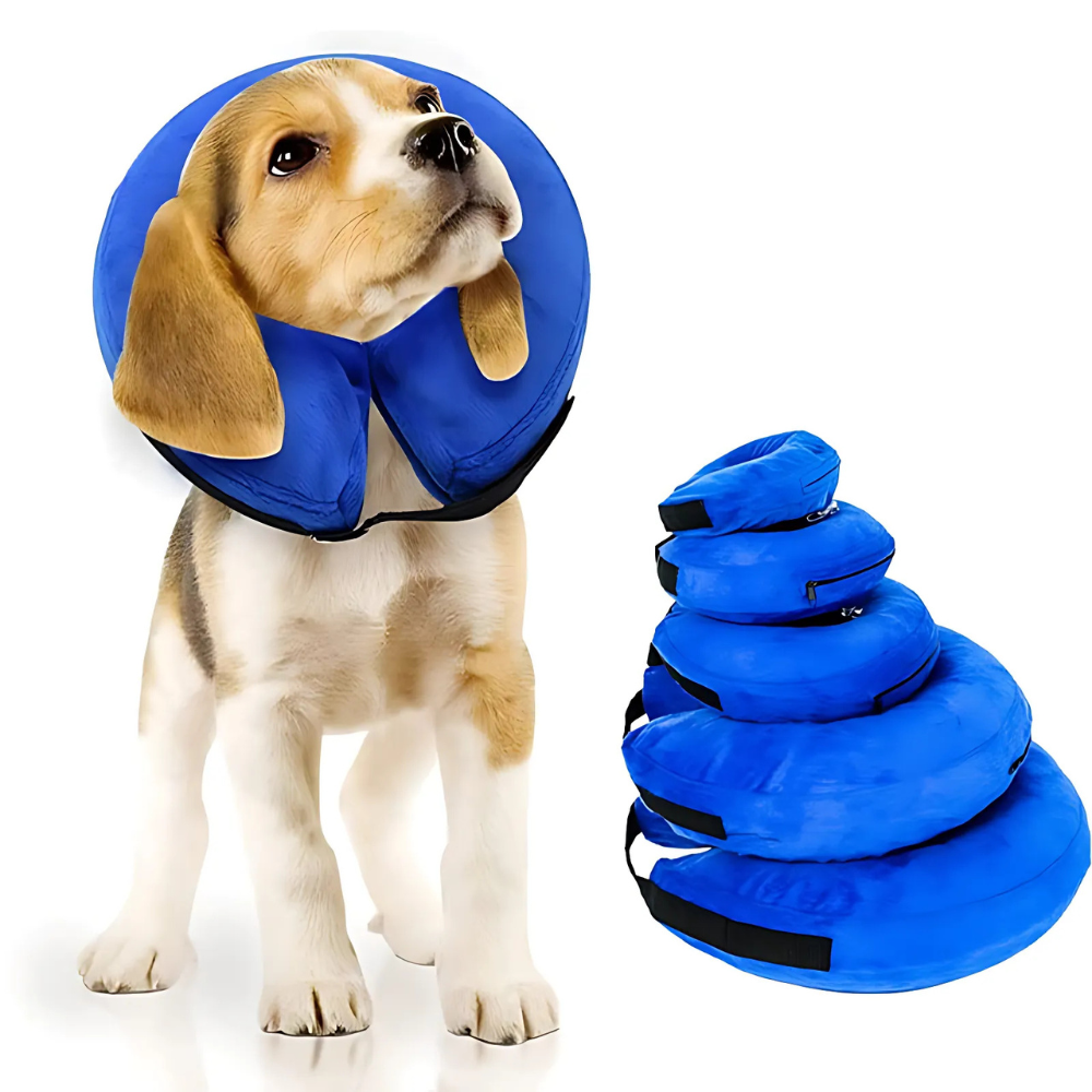 Comfortable Pet Recovery Collar Circular Dog Cone - Luxicro