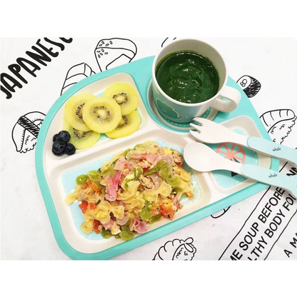Adorable Baby Feeding Set - Plate, Bowl & Spoon