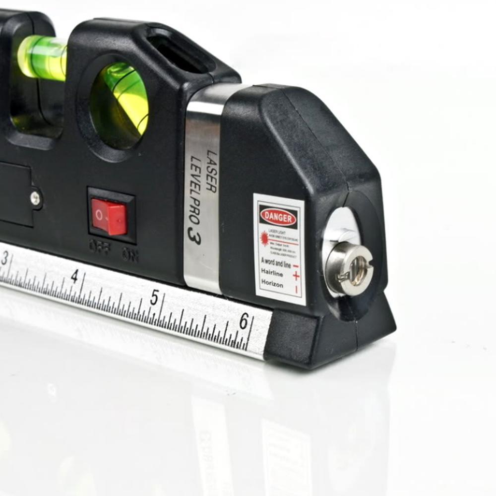 Precise 4-in-1 Laser Level Measurement Tool Set