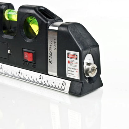 Precise 4-in-1 Laser Level Measurement Tool Set