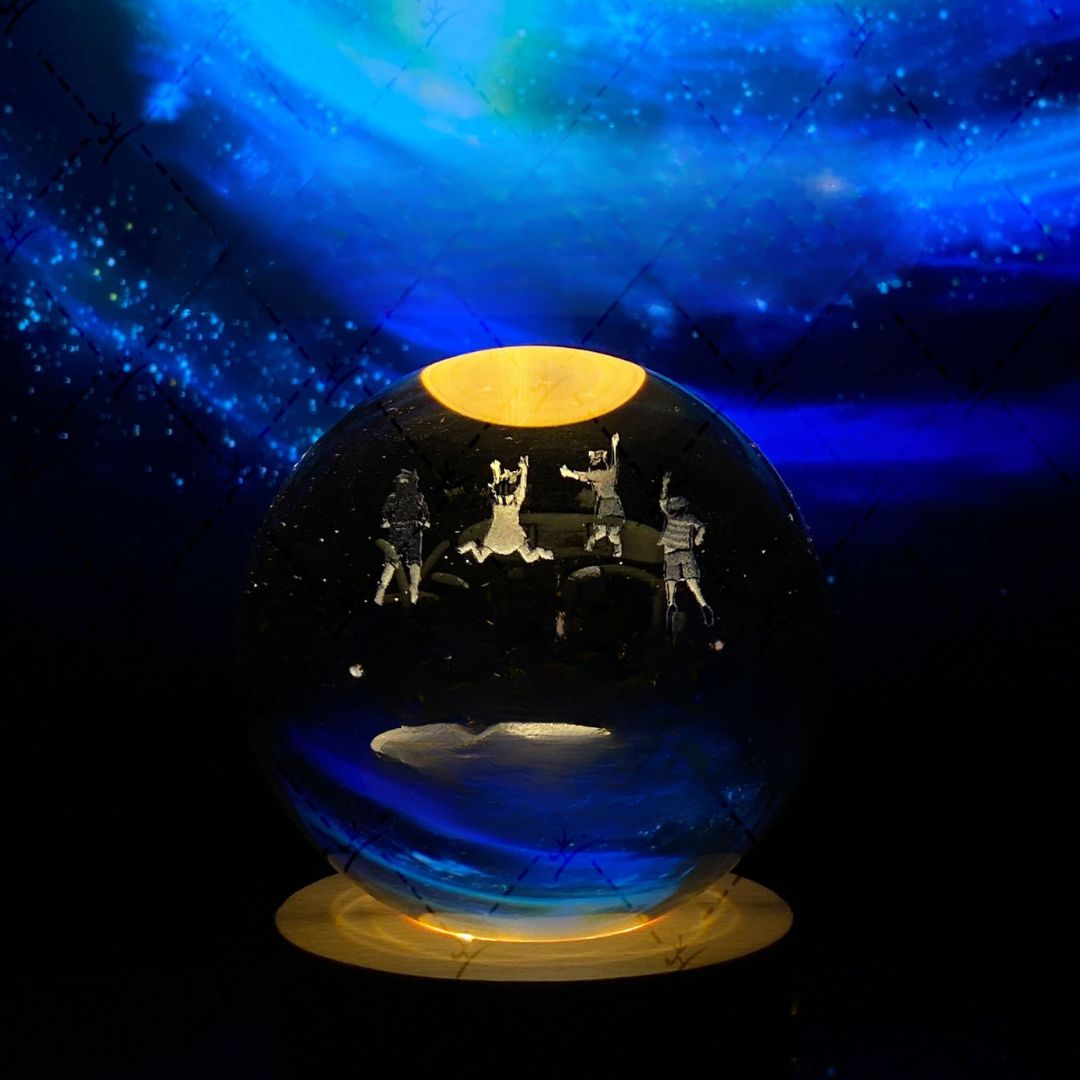 Shining Crystal Orb Decoration
