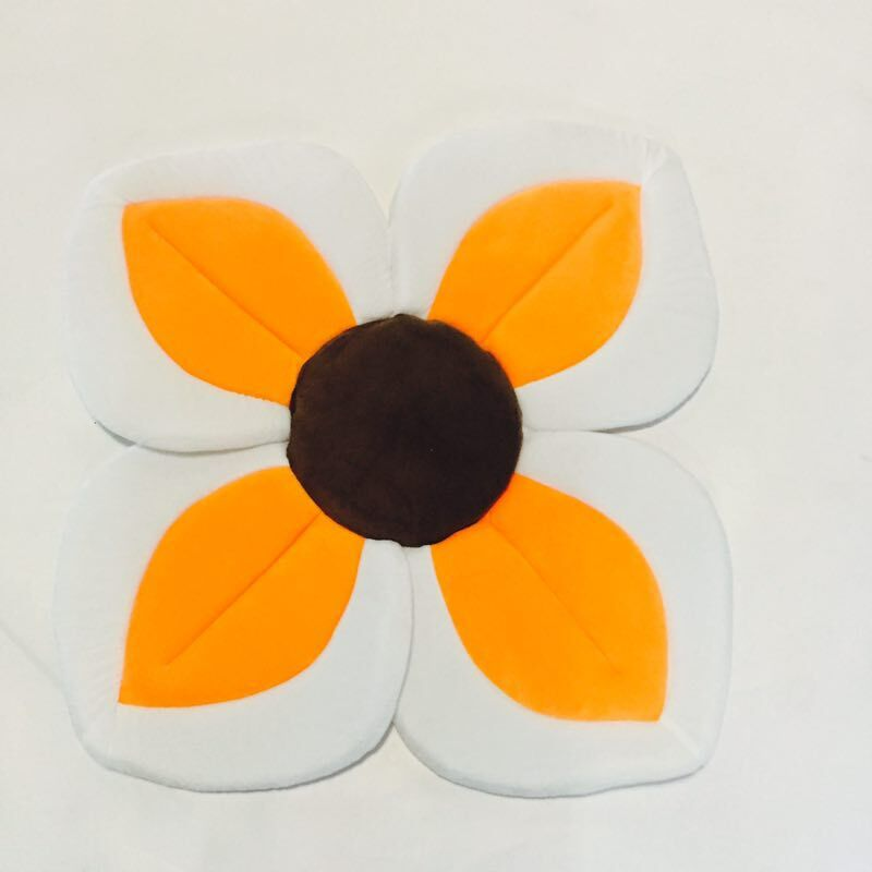 Cushy Flower Baby Bath Mat - Anti Slip Shower Pad