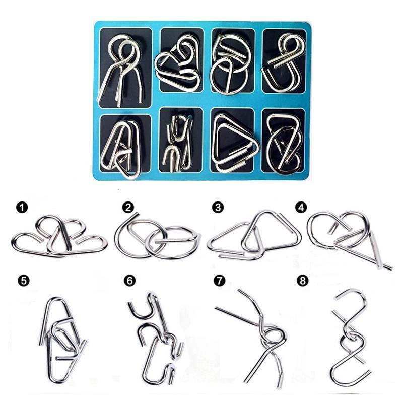 Unique Metal Brainteaser Ring