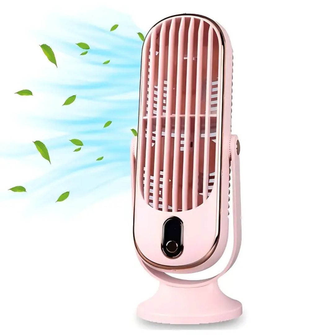 Portable Silent USB Rechargeable Desk Fan