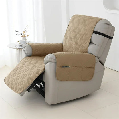 Durable Faux Leather Pet Proof Recliner Slipcover - Luxicro