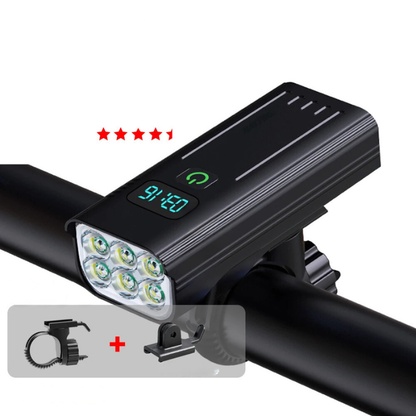 Bright 5000 Lumen Rechargeable Bike Headlight