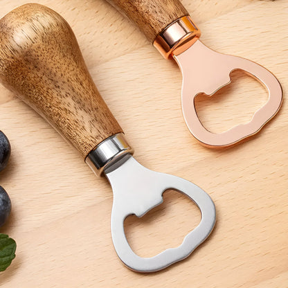 Natural Wooden Beer Opener - Luxicro