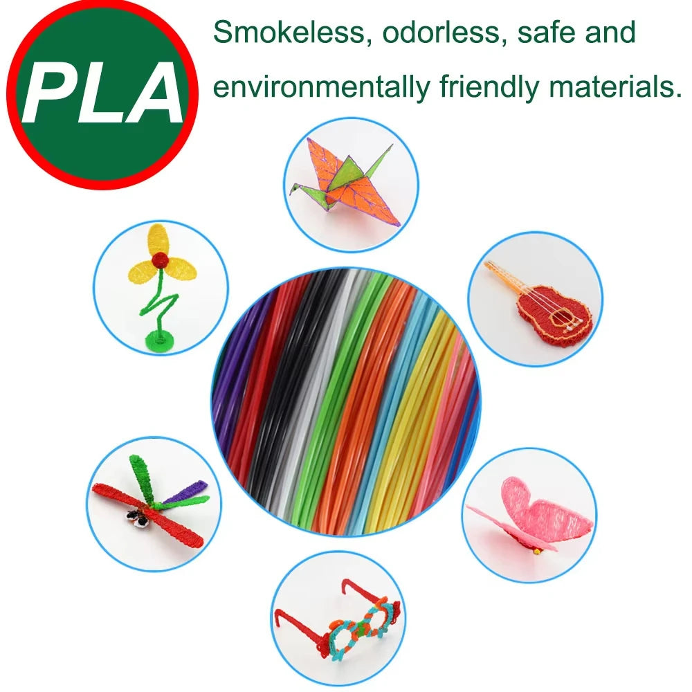 Fun 3D Printing Pen for Kids - 20 Colors Included