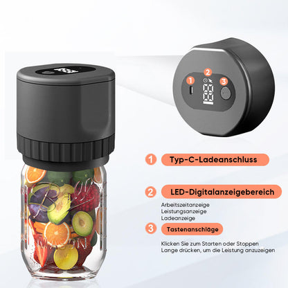 Easy Mason Jar Vacuum Sealer