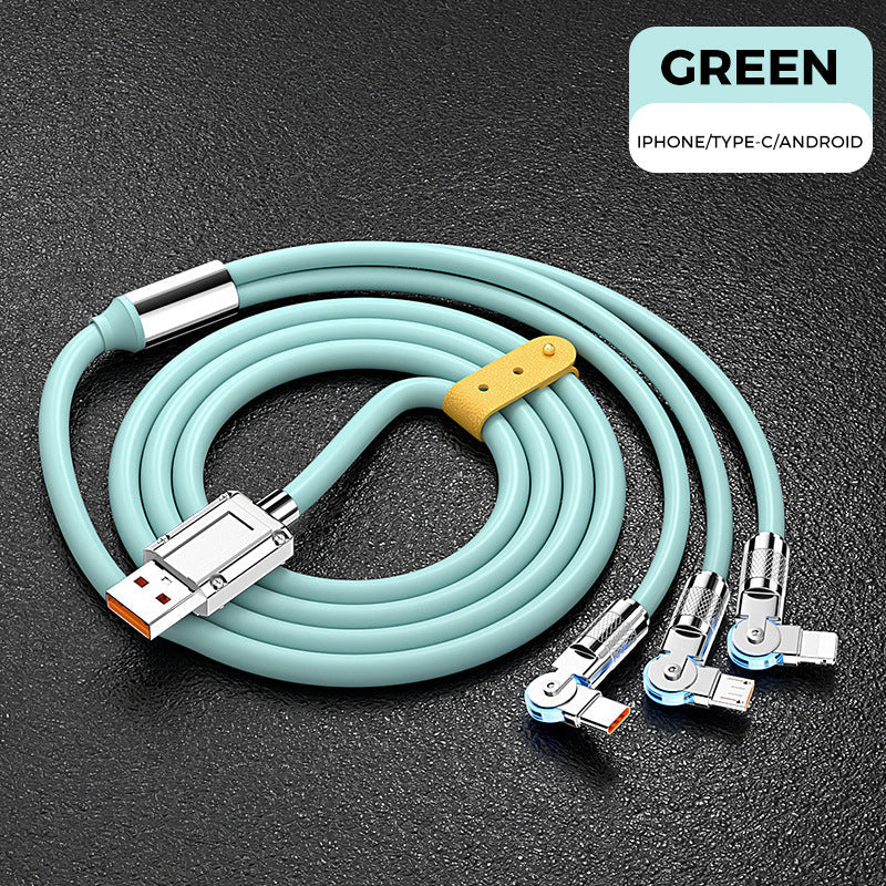 Bendable 360 Rotation USB Charger Cable