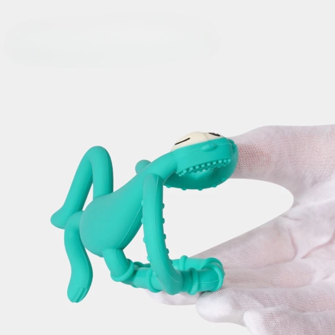 Soft Silicone Baby Teether Toy Monkey