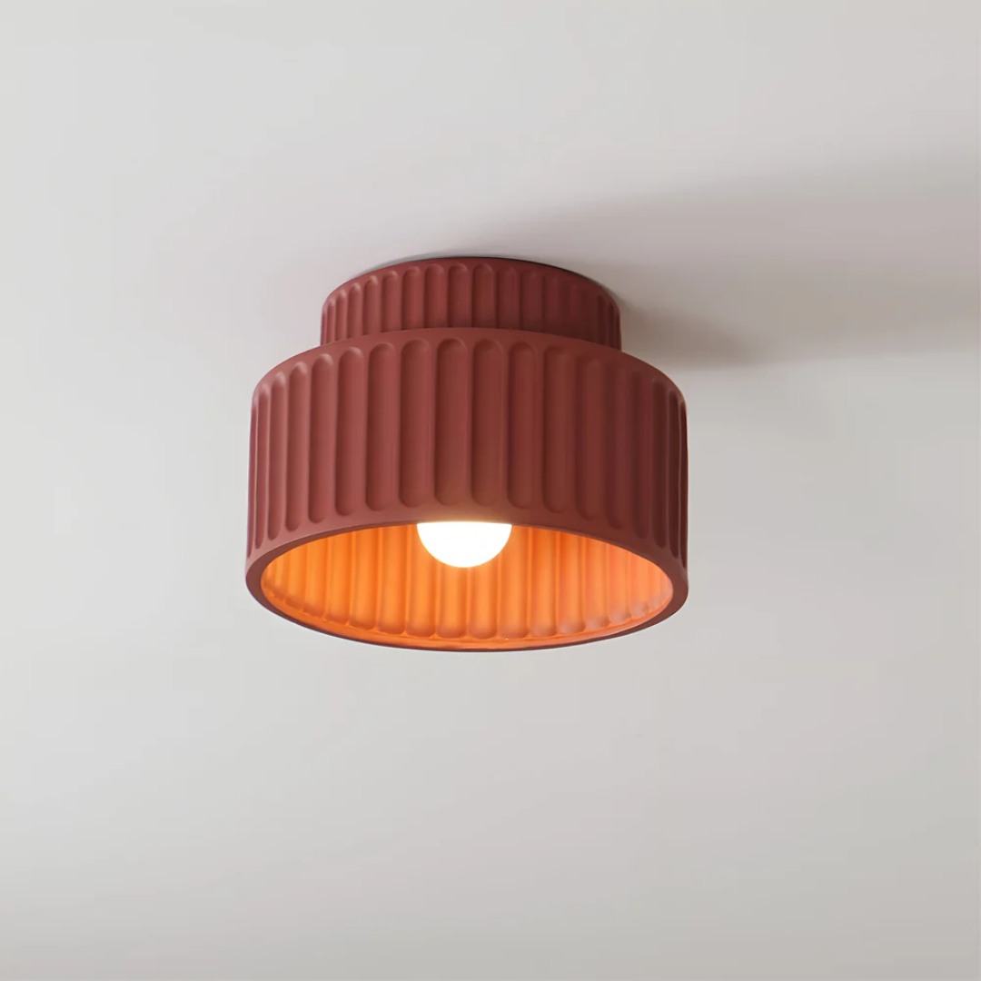 Modern Patterned Overhead Lamp