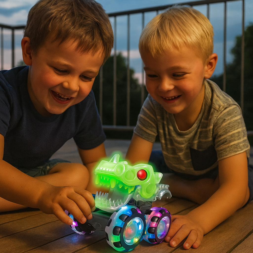 Bright LED Monster Truck Toy Vehicles