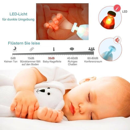 Gentle Electric Baby Nail Trimmer