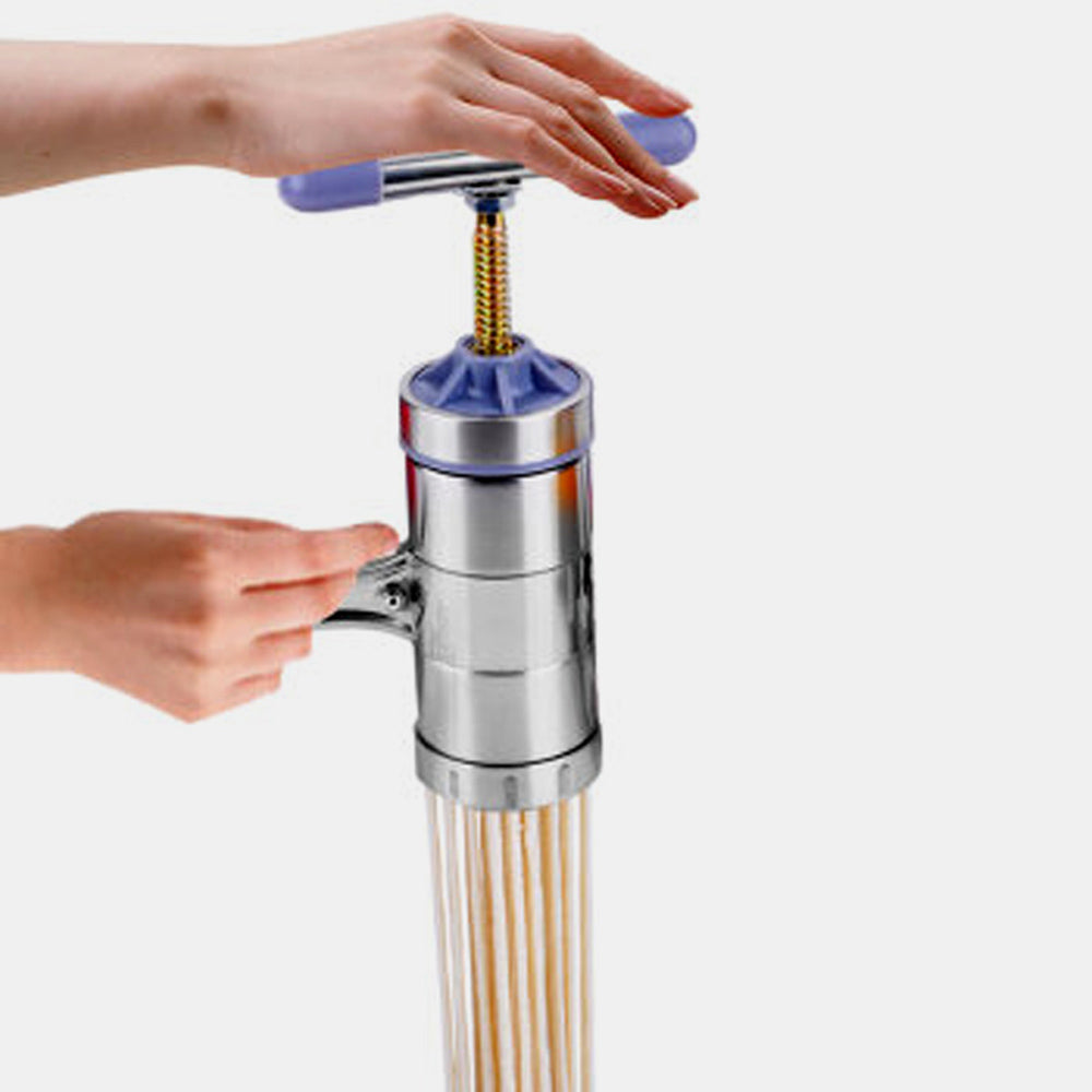 Simple Manual Stainless Pasta Maker Machine - Luxicro