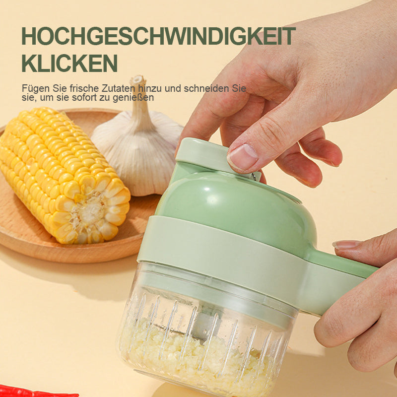 Simple Automatic Garlic Crusher Press