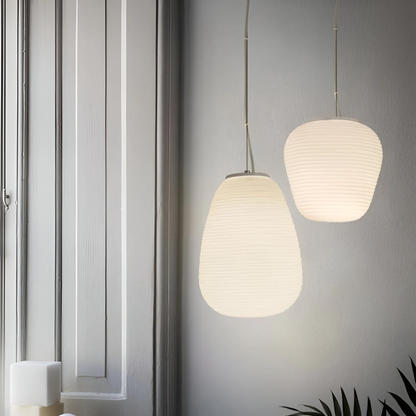 Beautiful Hanging Glass Pendant Lamp