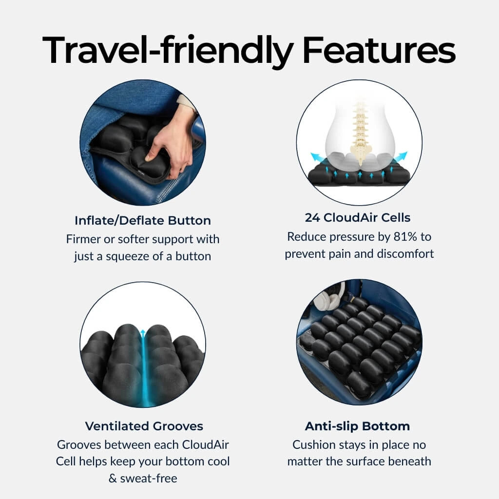 Comfortable Airline Seat Cushion
