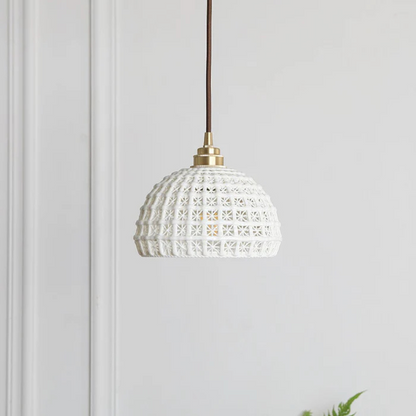 Classic Porcelain Pendant Light