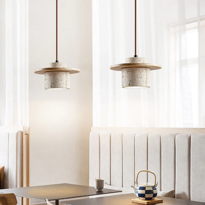 Luxury Stone Hanging Light Fixture