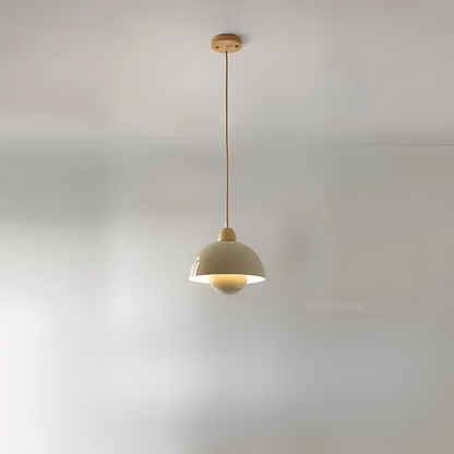 Farmhouse Wooden Pendant Light for Warm Home Decor