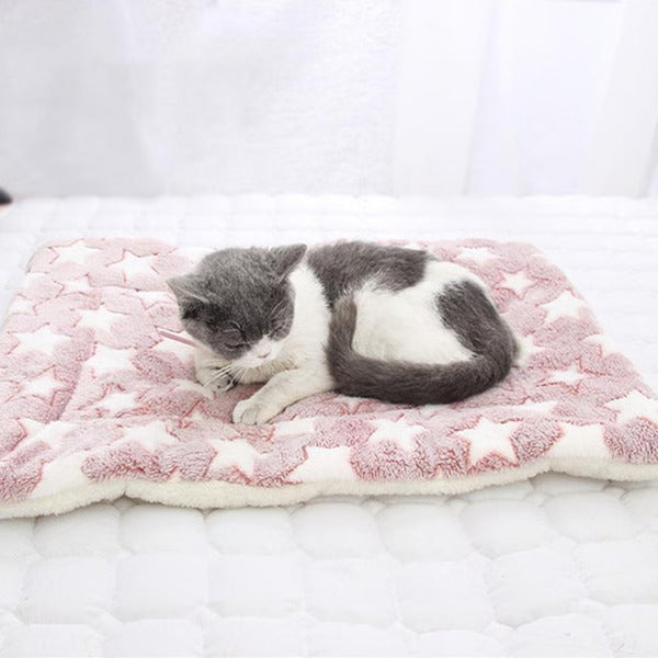 Soft Plush Pet Fleece Blanket Sofa Throw