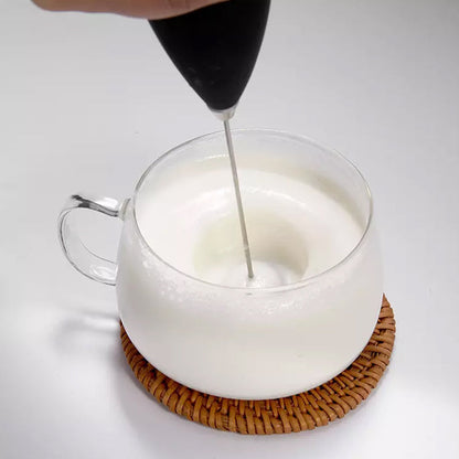 Compact Automatic Milk Frother in Stainless Steel