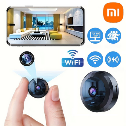 Compact WiFi Home Security Camera 1080P