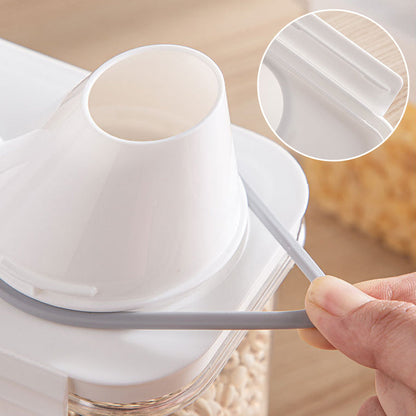 Airtight Kitchen Storage Container with Measuring Cup
