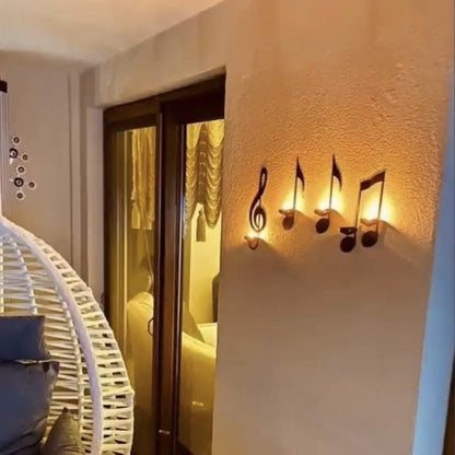 Decorative Music Theme Candle Stand