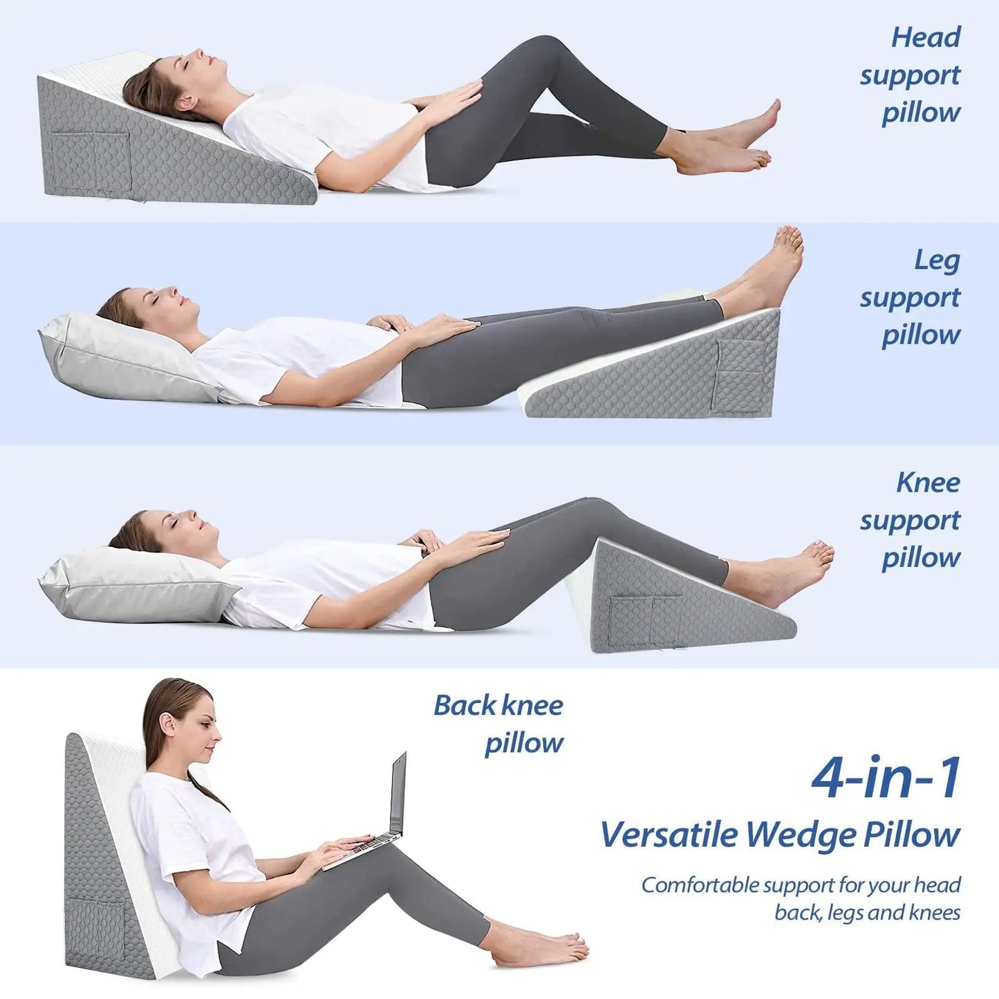 Contour Memory Foam Pillow For Improved Sleep