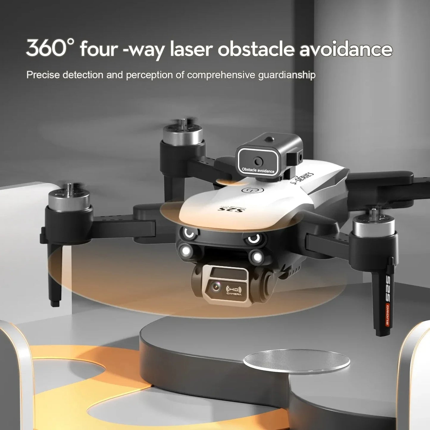 Compact Travel Foldable Smartwatch Drone