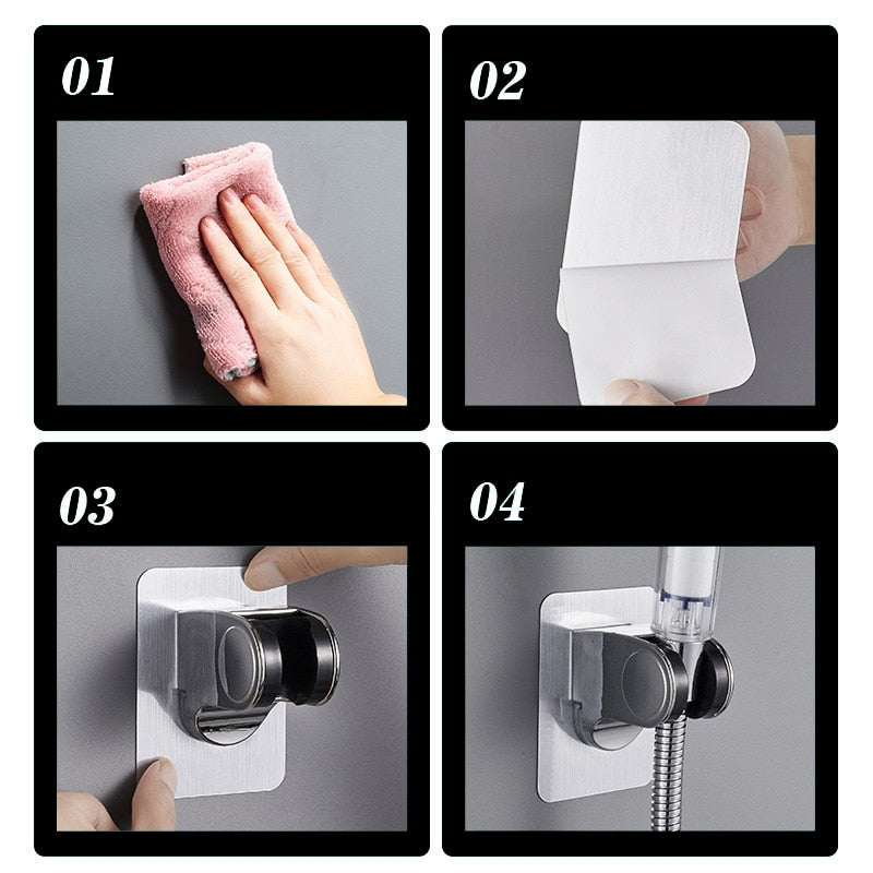 Simple Mount Shower Head Holder