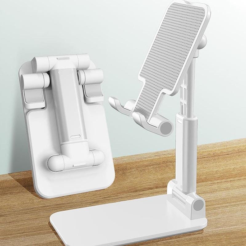 Portable White Phone Stand Holder