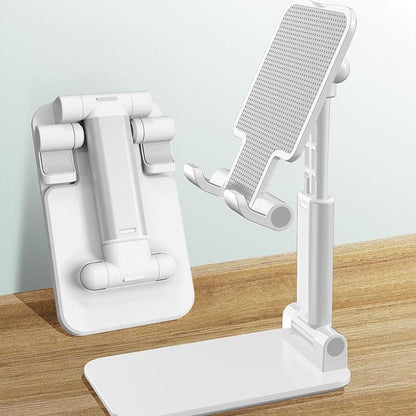Portable White Phone Stand Holder